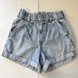 Womens Aeropostale High Wasted Mom Jean Shorts Size 4